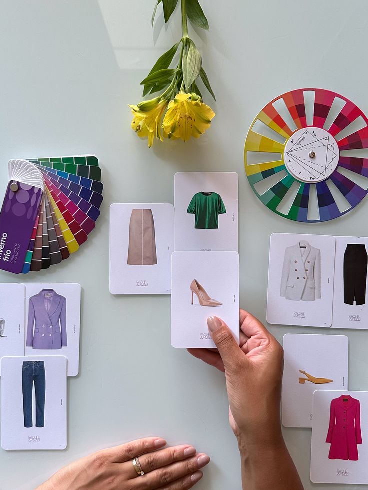 نظرية الألوان في تصميم الأزياء